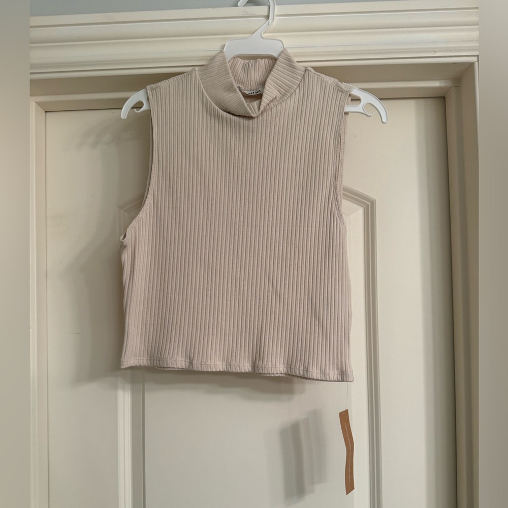 NWT Reformation High Neck Tank Top